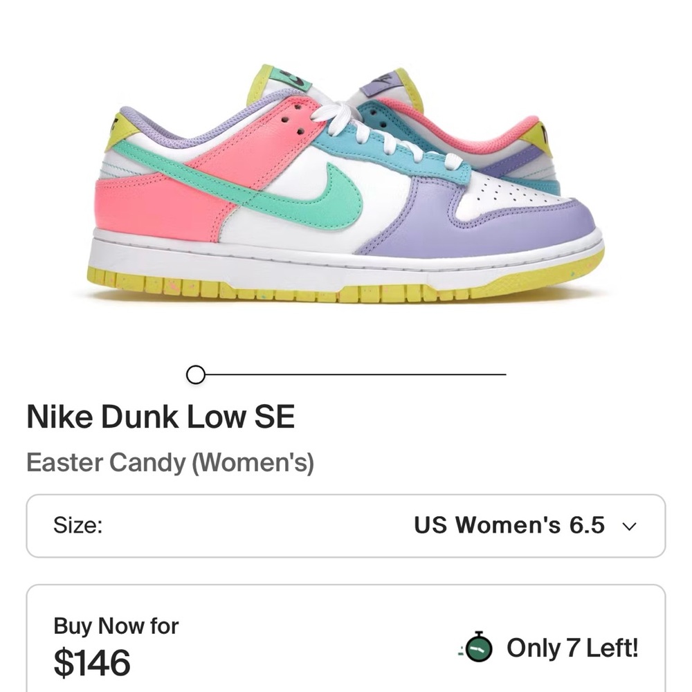 Women’s Nike Dunk Low’s